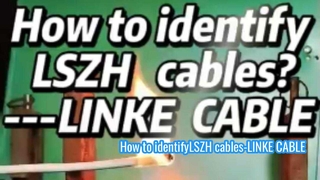 Come identificare i cavi LSZH-LINKE CABLE