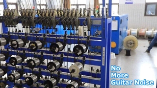 Cavo per chitarra a basso rumore 10FT 30FT intrecciato nero