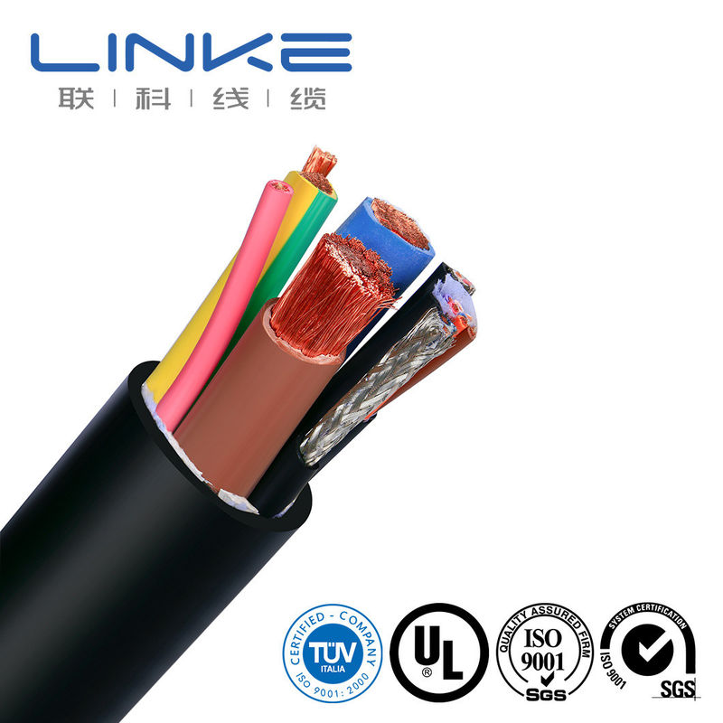 Cable di energia Multi-Core Design TPU Jacket per Powerline Wire nei veicoli energetici