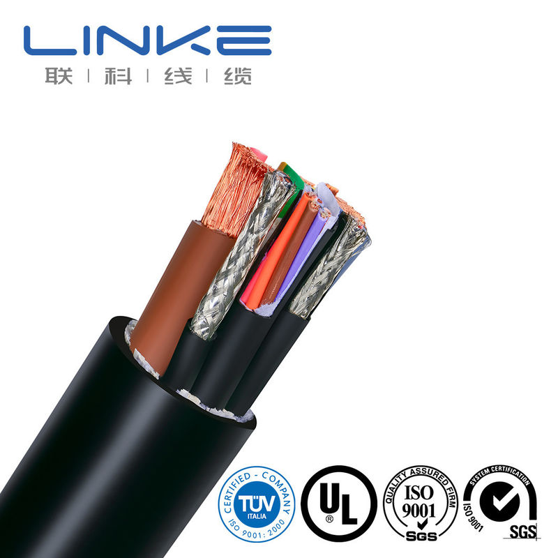 Cable di energia Multi-Core Design TPU Jacket per Powerline Wire nei veicoli energetici