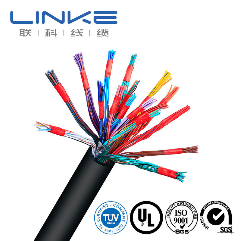 Personalizzazione 16 AWG 1 coppia solido nuovo cavo di energia con PVC pellicola di protezione e PVC giacca EV caricabatterie cavo