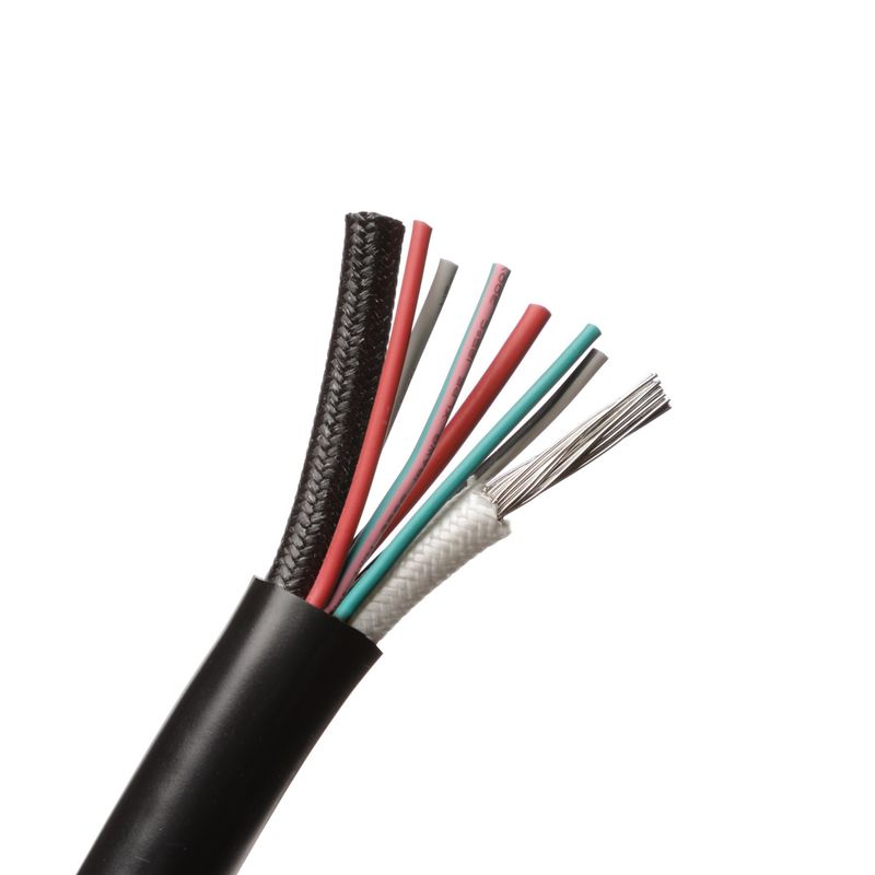 Personalizzazione 16 AWG 1 coppia solido nuovo cavo di energia con PVC pellicola di protezione e PVC giacca EV caricabatterie cavo