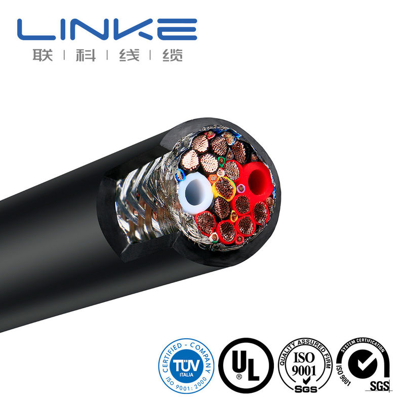 1000V Cable di ricarica EV a conduttore di rame personalizzato con involucro TPU raffreddato da liquido energetico