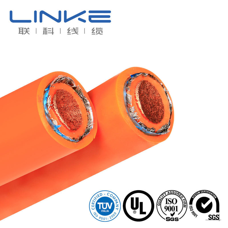 120mm2 Voltage EV Cable Wiring Harness con cavo protetto da silicone e dimensione del pacchetto