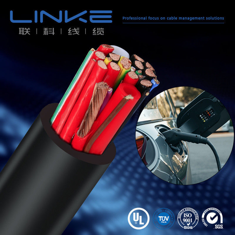 Cable elettrico multicore isolato in silicone ad alta tensione per energia verde TUV UL certificato