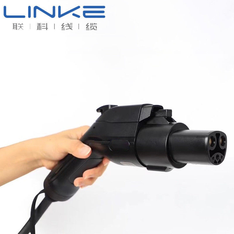 32A Corrente nominale IP65 Grado di protezione Silicone Giacca EV Cable di caricabatterie per veicoli elettrici