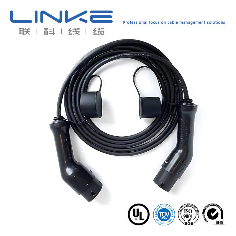 Cavo per caricabatterie EV da 105 gradi AC 300/500V con conduttore in rame nudo e isolamento in silicone per connessione auto intelligente