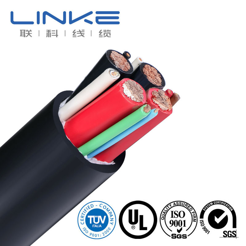 OEM Cable elettrico del rimorchio del camion 5core 7core 9core con conduttore di rame nudo