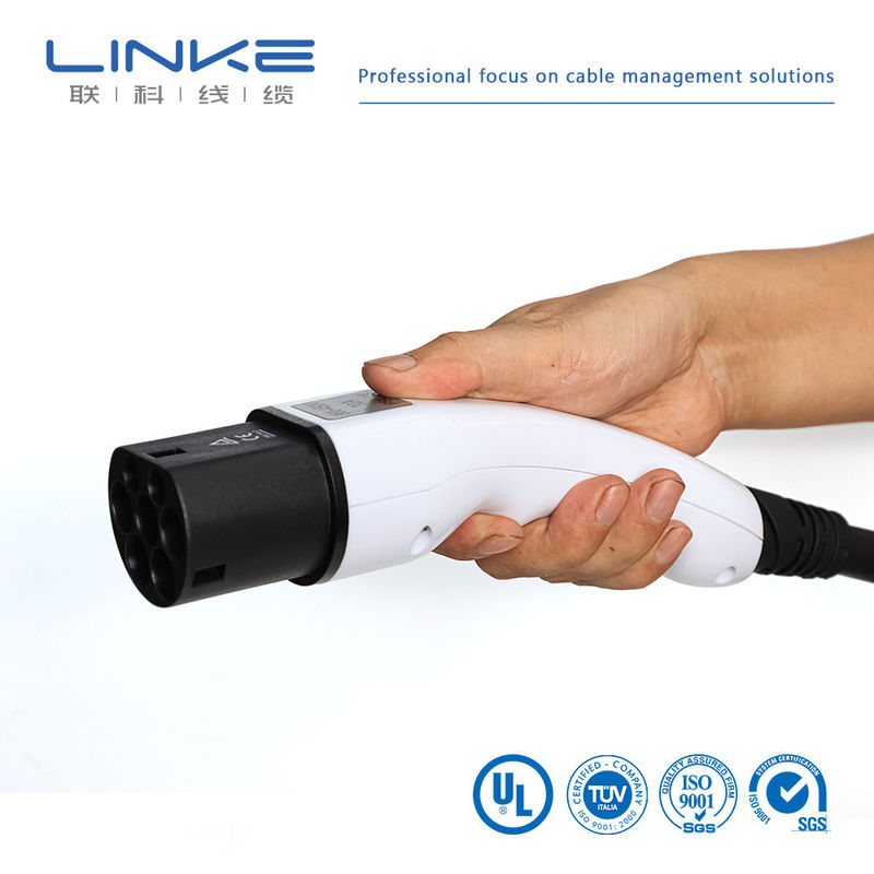 32A 7kw 16A cavo di ricarica EV cavo di ricarica per veicoli elettrici con giacca TPE e lunghezza personalizzabile