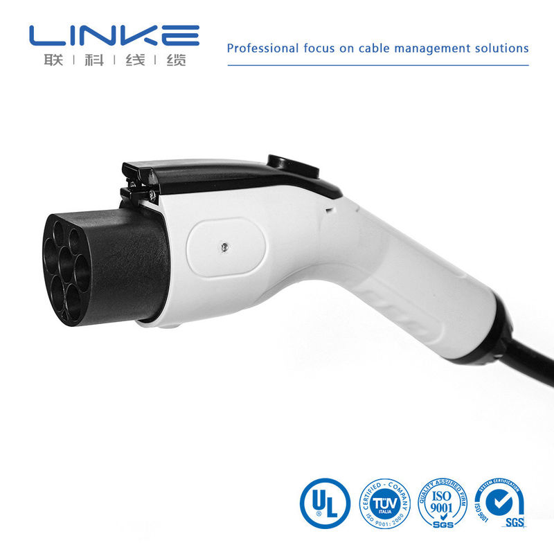 5m Cavo di carica del veicolo elettrico 16A 32A TUV Sud Certificato AC Station Connector Plug