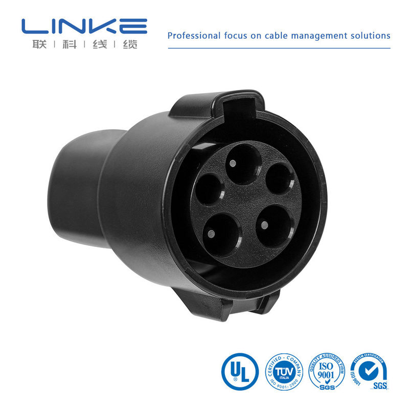 5m Cavo di carica del veicolo elettrico 16A 32A TUV Sud Certificato AC Station Connector Plug