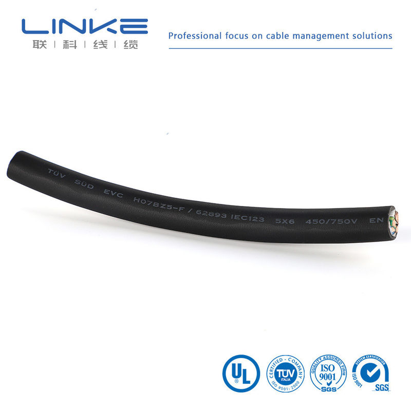 Personalizzazione XLPE3 Core 6 sup2 Cavo di ricarica per carica di pile Cavo di carica di pile EV sotterraneo