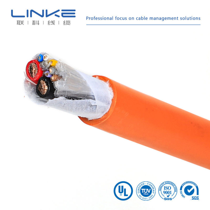 Cavo ad alta tensione a conducente di rame isolato con resistenza ad alte temperature e tensione nominale di 600 V per applicazioni industriali