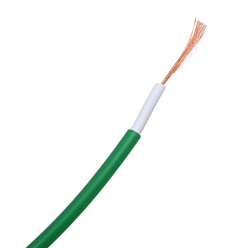 Cavo isolante a singolo nucleo a doppio strato di gomma di silicone Cavo di controllo industriale Cavo di rame in scatola