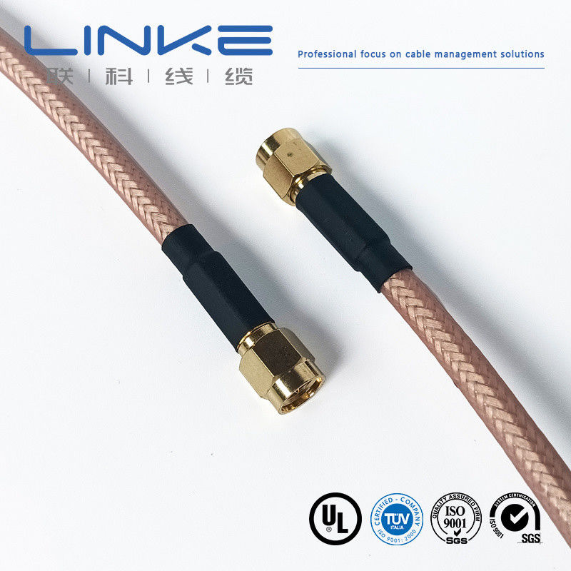 Wurth Elektronik RG142 cavo coassiale 50 Ω, 4,95 mm OD SMA maschio a SMA maschio bianco cavo per veicoli a nuova energia