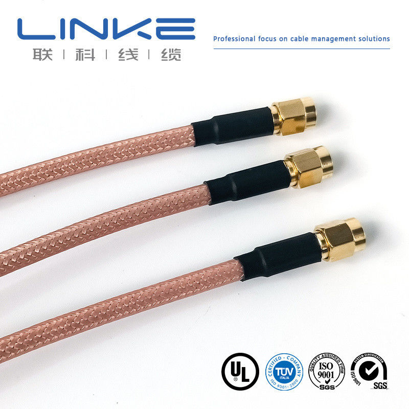 Wurth Elektronik RG142 cavo coassiale 50 Ω, 4,95 mm OD SMA maschio a SMA maschio bianco cavo per veicoli a nuova energia