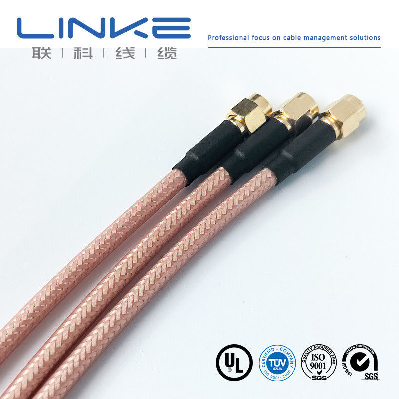 Wurth Elektronik RG142 cavo coassiale 50 Ω, 4,95 mm OD SMA maschio a SMA maschio bianco cavo per veicoli a nuova energia