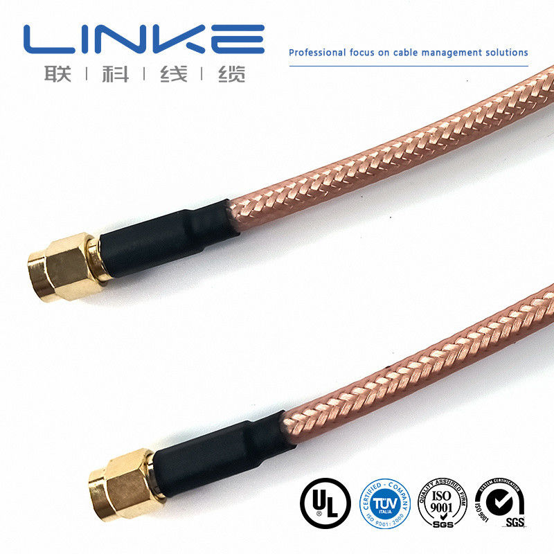 Wurth Elektronik RG142 cavo coassiale 50 Ω, 4,95 mm OD SMA maschio a SMA maschio bianco cavo per veicoli a nuova energia