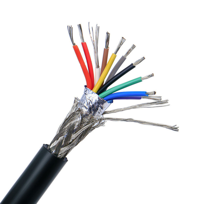 Cable di ascensore di trasporto di rame di isolamento in PVC a nuclei multipli per collegamento flessibile