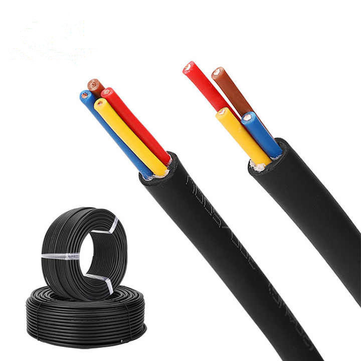 Cavo elettrico di costruzione flessibile Tvvb rotondo multicore Cavo per ascensori di viaggio