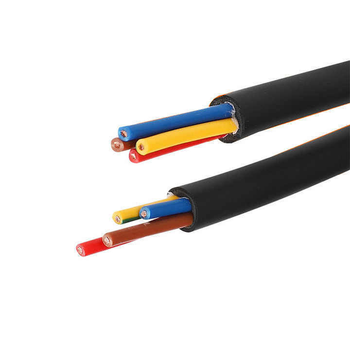 Cavo elettrico di costruzione flessibile Tvvb rotondo multicore Cavo per ascensori di viaggio
