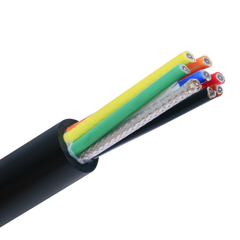 Cavo elettrico di costruzione flessibile Tvvb rotondo multicore Cavo per ascensori di viaggio