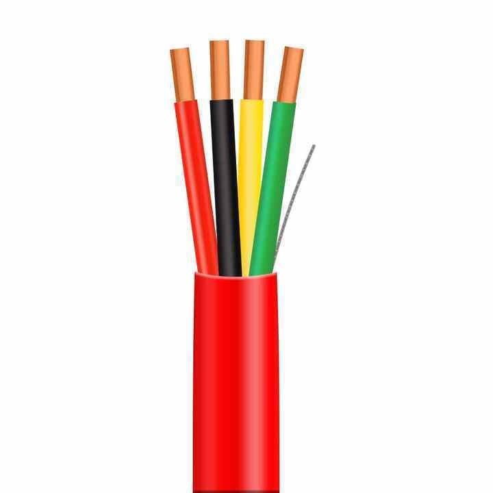 Cavo elettrico di costruzione flessibile Tvvb rotondo multicore Cavo per ascensori di viaggio