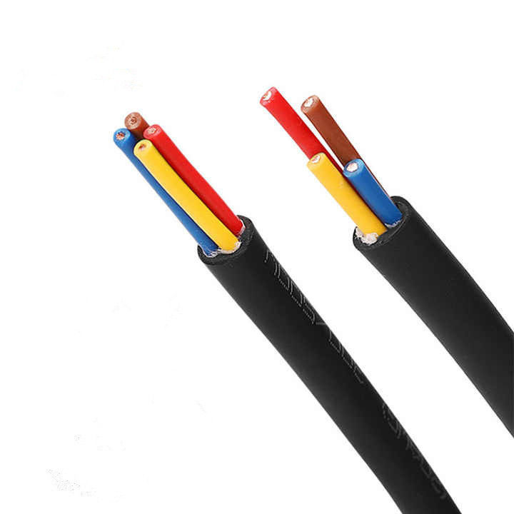 Cavo elettrico di costruzione flessibile Tvvb rotondo multicore Cavo per ascensori di viaggio