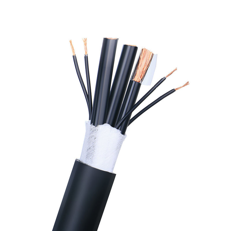 Cable coassiale con materiale di base di filo stagnato