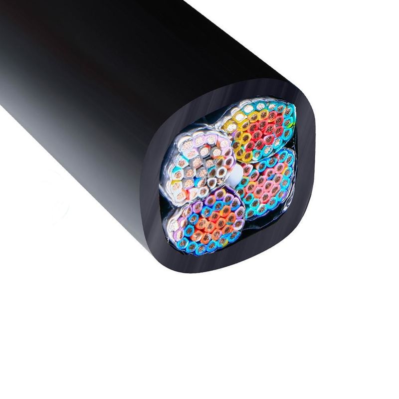 Cavo elettrico per autoveicoli a stagno in rame a 110 nuclei per cablaggio interno ed esterno UL2464