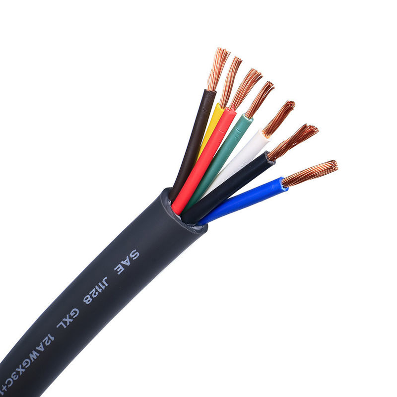 Conduttore di rame Alta morbidezza Basso voltaggio Filato per automobili PVC Isolato Cavo stagnato Filato flessibile