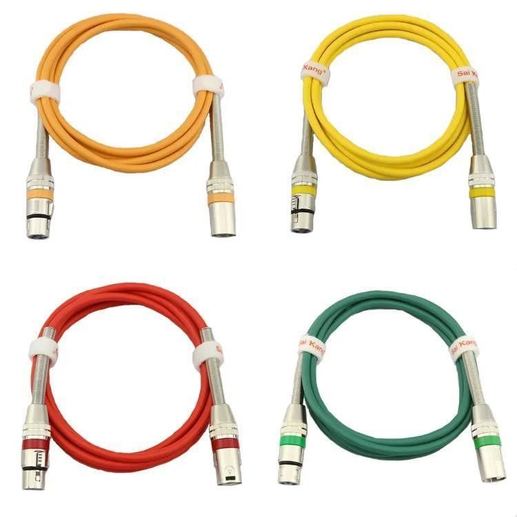Cavo XLR di lunghezza personalizzabile con alta qualità del suono e filo di rame nudo per audio professionale
