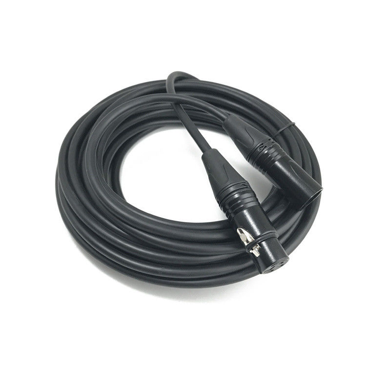 Cable XLR da maschio a femmina con filo di rame nudo per audio di alta qualità sonora