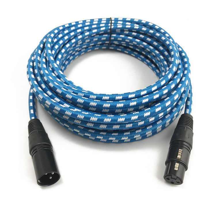 Cable XLR da maschio a femmina con filo di rame nudo per audio di alta qualità sonora