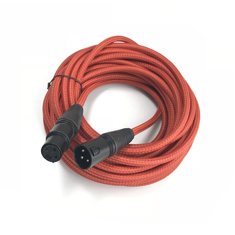 Cable XLR da maschio a femmina con filo di rame nudo per audio di alta qualità sonora