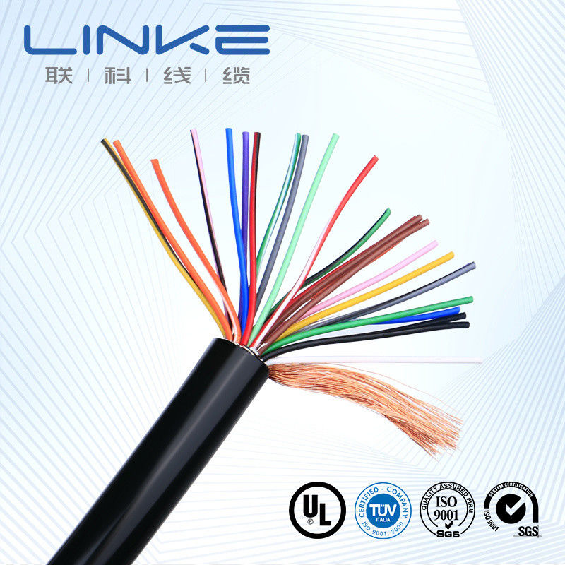 Cavo di controllo del conduttore di rame avvolto in TPU per trasmissione di energia industriale con ampio intervallo di temperatura