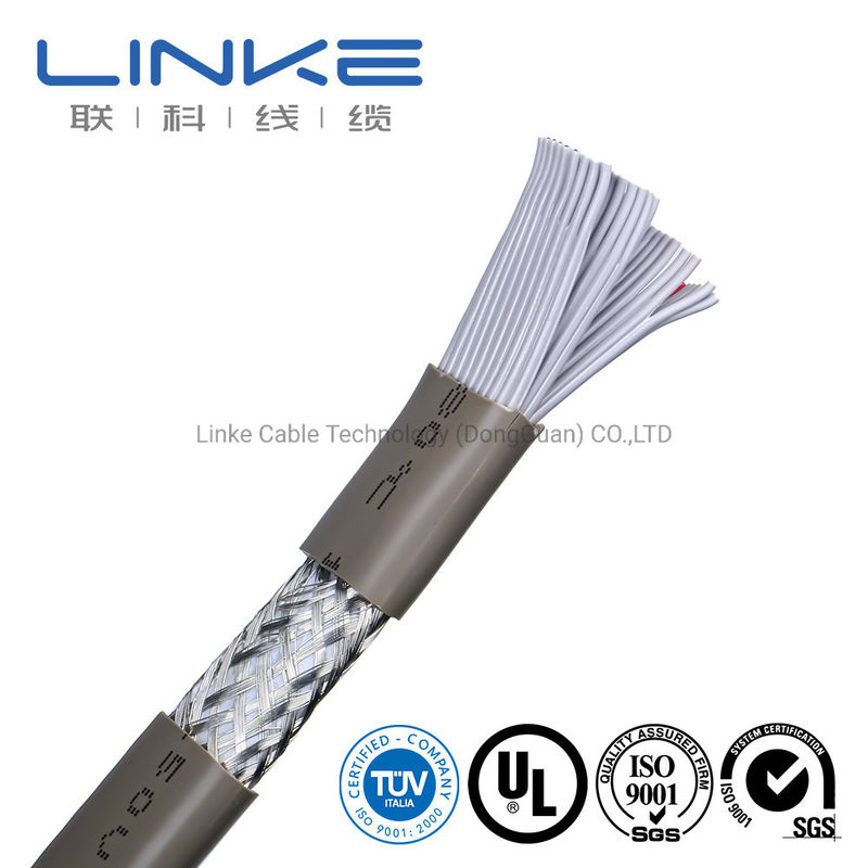 50 Core 28AWG Flat Cable con Fascia in Tubo PVC e Interfaccia SATA/SATA Filo Elettrico UL