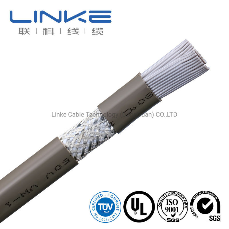 50 Core 28AWG Flat Cable con Fascia in Tubo PVC e Interfaccia SATA/SATA Filo Elettrico UL