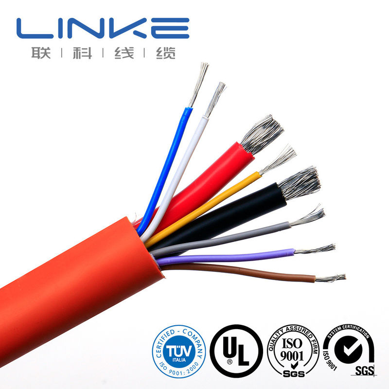 10-30AWG Cavo per apparecchiature isolanti in PVC ad alta temperatura UL1015 per conduttori di rame / rame in scatola