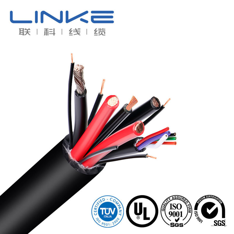 10-30AWG Cavo per apparecchiature isolanti in PVC ad alta temperatura UL1015 per conduttori di rame / rame in scatola