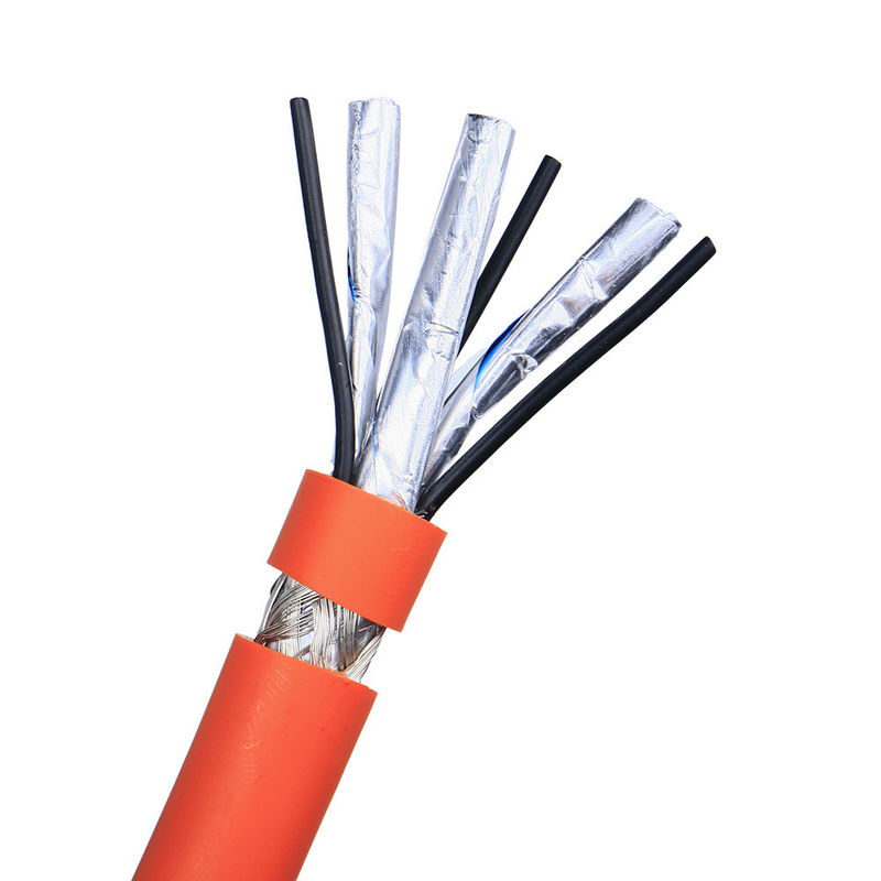 26AWG 28AWG 4 Cable di controllo in rame a scudo per la trasmissione del segnale industriale