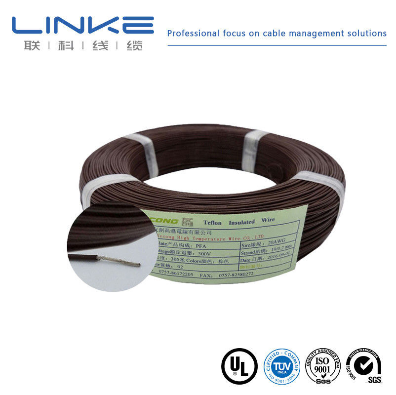 10-30AWG Cavo di rame in scatola Isolamento FEP UL1330 Cavo elettrico ad alta temperatura