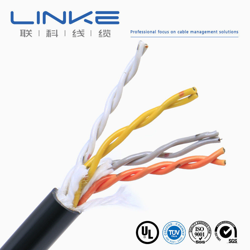4p*22AWG Cavo servo protetto a copertura in PVC con copper in scatola per applicazioni subacquee