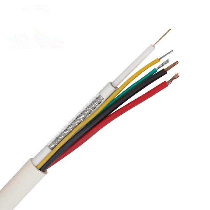 UL1007 30 AWG Black Power PVC Copper Conductor Cable elettrico coassiale