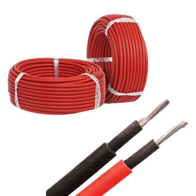 Pagamento iniziale Cavo a corrente continua 4 mm Cavo solare fotovoltaico 6 mm 10 mm 16 mm Cavo di rame per il sistema solare