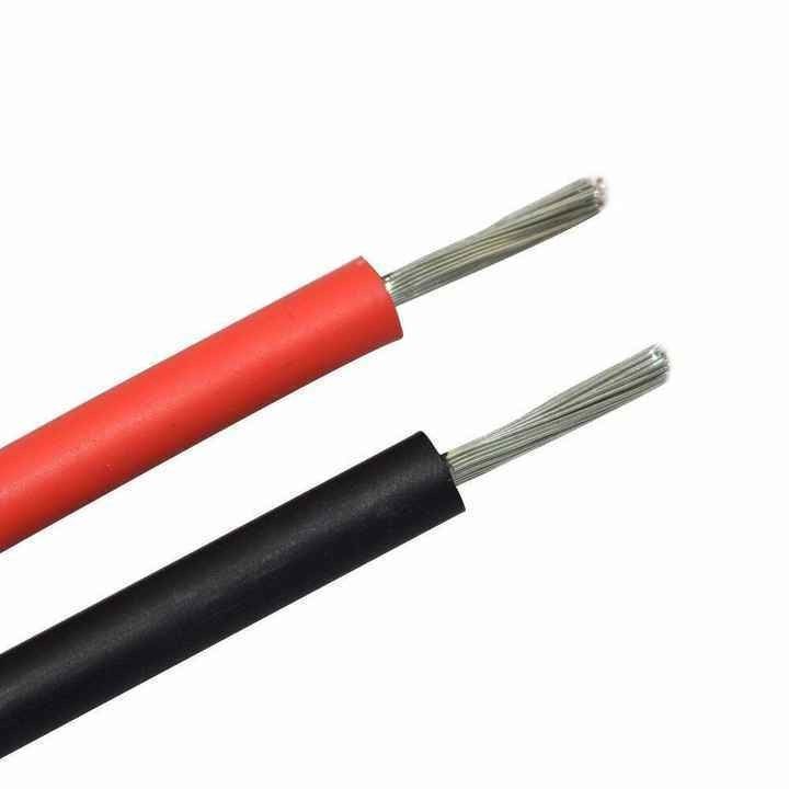 Cavo fotovoltaico solare 4mm2 6mm2 Cavo CC XLPE per pannelli solari