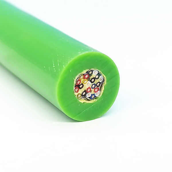 Cable robot subacqueo impermeabile a 21 core PUR per immersioni con corrente di 300V