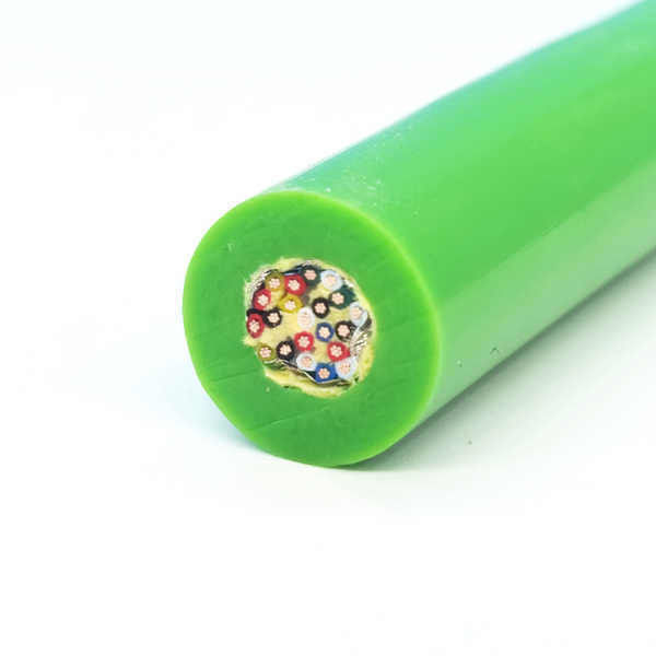 Cable robot subacqueo impermeabile a 21 core PUR per immersioni con corrente di 300V