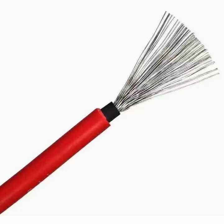 Cable fotovoltaico 2.5 mm Cable di alimentazione del pannello solare a corrente continua con conduttore di rame stagnato