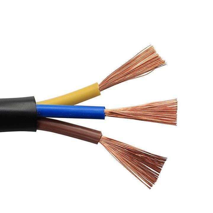 Cable elettrico flessibile di 0,5 mm2 con rivestimento in gomma di PVC sotterraneo per prestazioni fluide